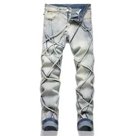 Revenge Embroidered Classic Jeans-2435