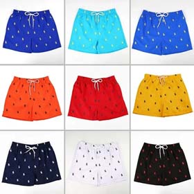 Polo Ralph Lauren Men's summer shorts thin outer wear quick-drying beach pants straight loose large pants printed simple casual three-quarter pants-2457